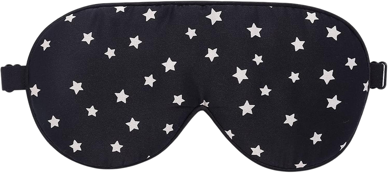 Alaska Bear Mask Super Smooth Eye Mask Black Stars